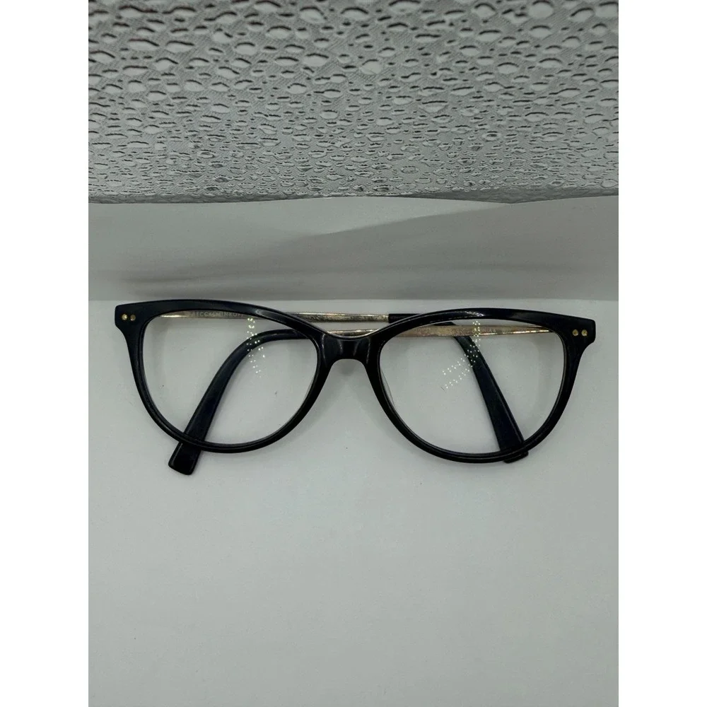 REBECCA MINKOFF GLORIA 4 BLACK/GOLD 807 WOMENS DESIGNER EYE FRAMES 53-16-140